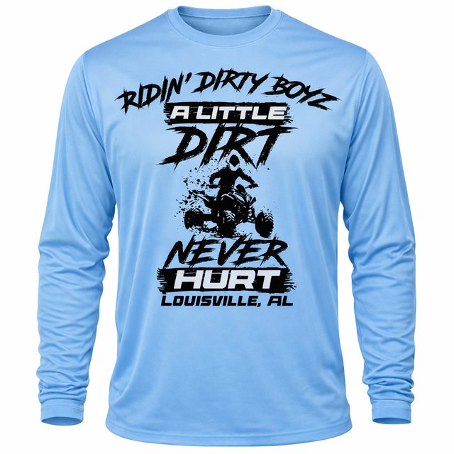 Custom printed long sleeve shirt design