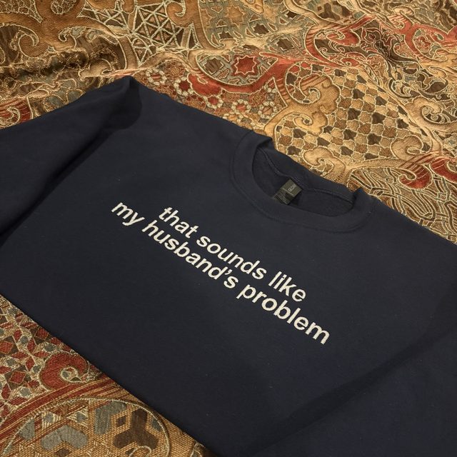 Custom embroidered personalized shirt design