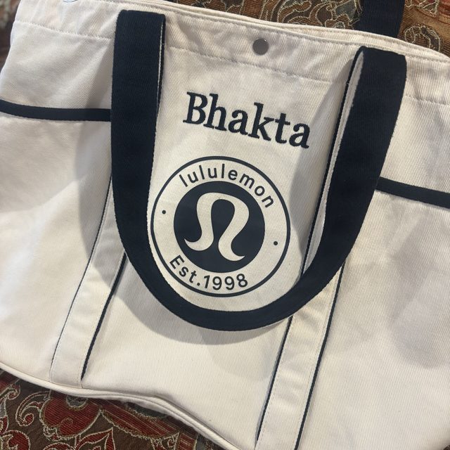 Custom embroidered personalized tote bag